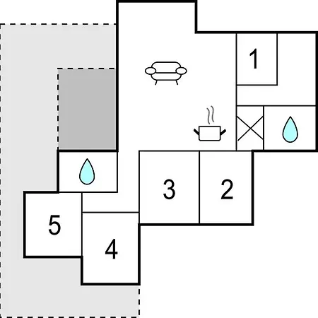 Hébergement de vacances Maison Confortable De 5 à